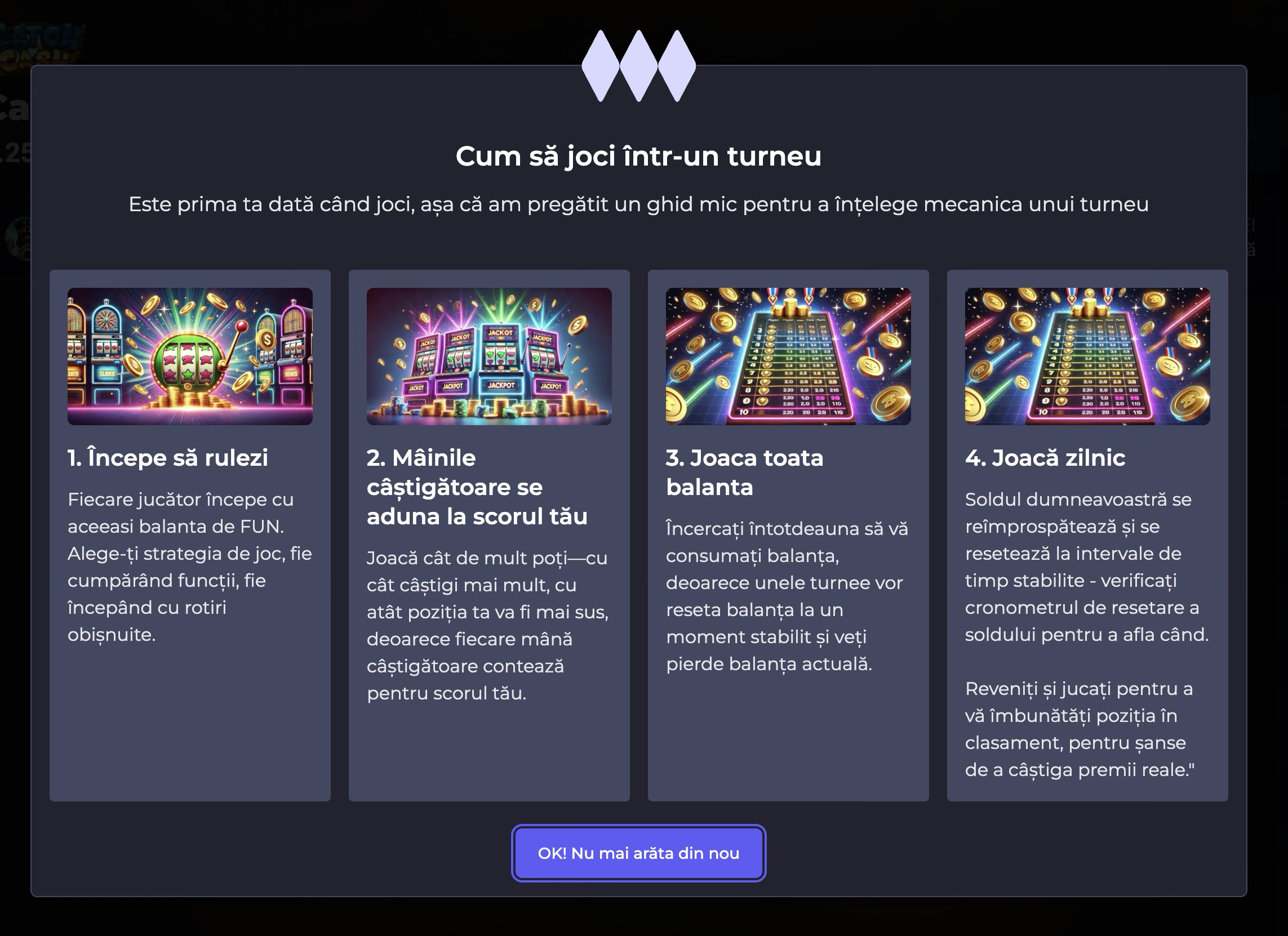 Tutorial cum se joaca intr-un turneu